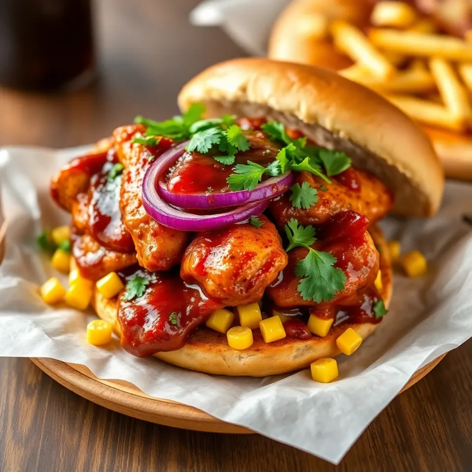 BBQ Chicken Mound