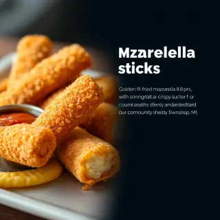 Mozzarella Sticks (8 pc)